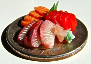 Sashimi on a Quarter